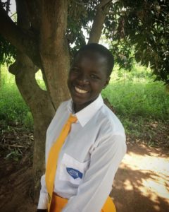 Rebecca, a Ugandan teen who's back in school, thanks to a program from World Vision and PEPFAR.