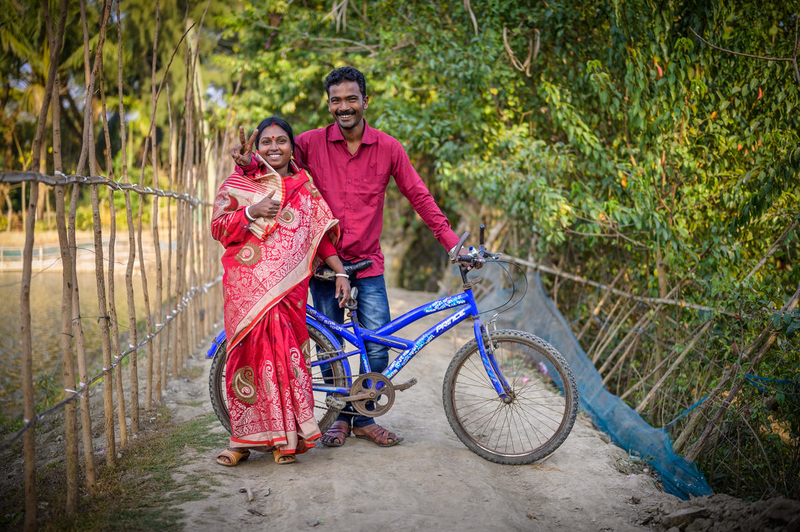 Happy couple in Bangladesh
