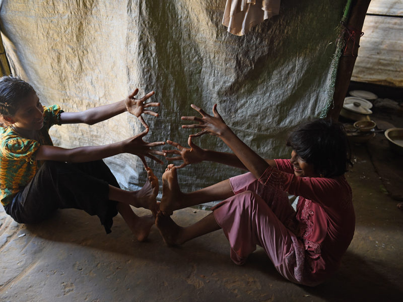 A 12-year-old Rohingya girl describes fleeing with her family