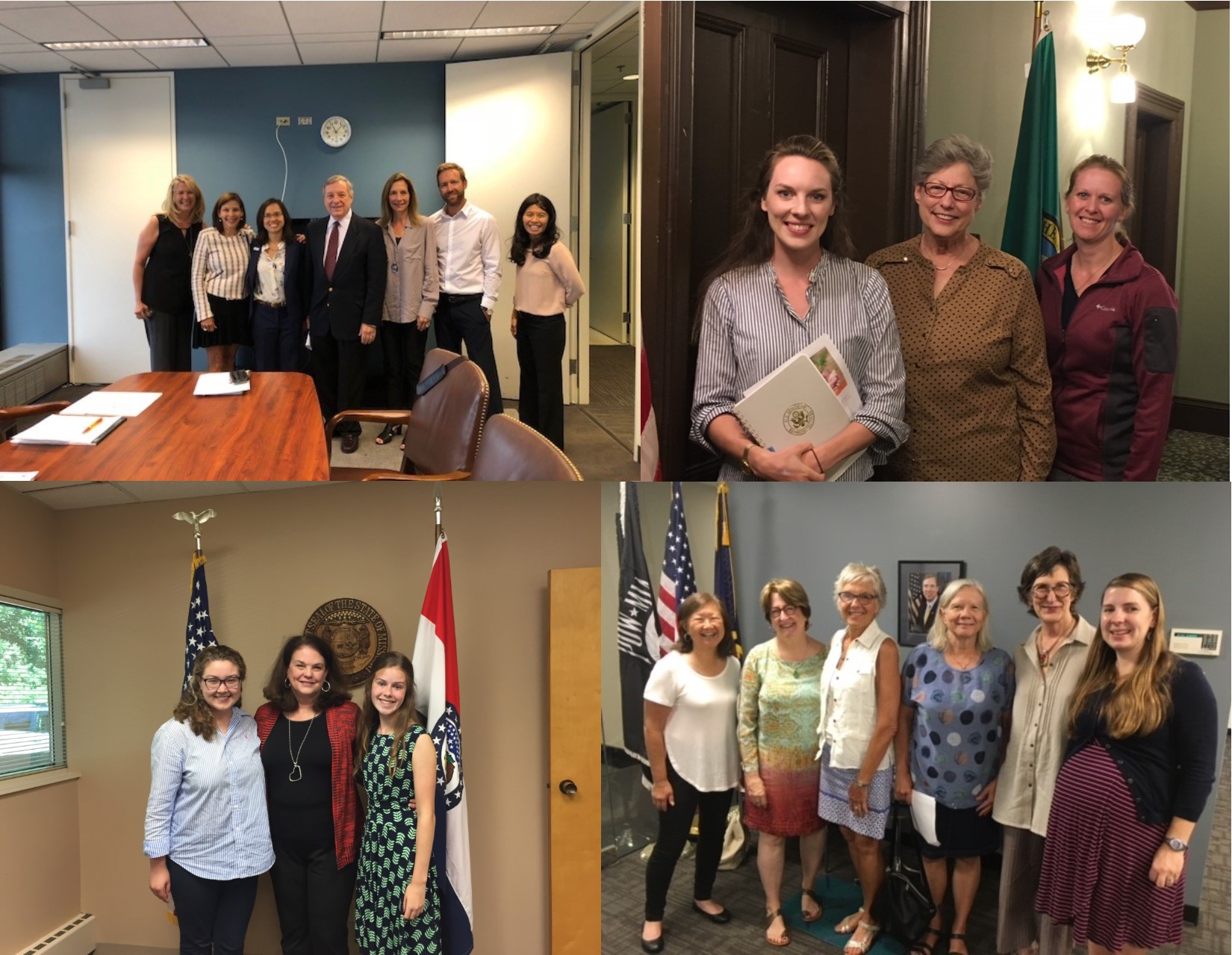Advocate accomplishments for Summer 2018: Meetings, calls, and more!
