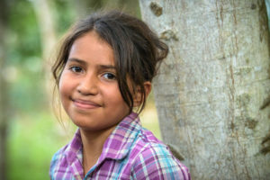 Girl in Central America