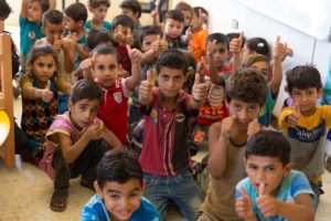 Syrian refugee children