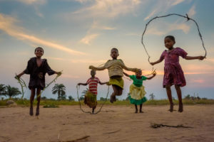 Child friendly space in the DRC