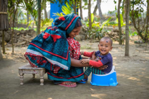 Better sanitation improves family health
