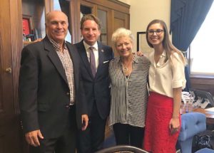 Advocates meet with representative