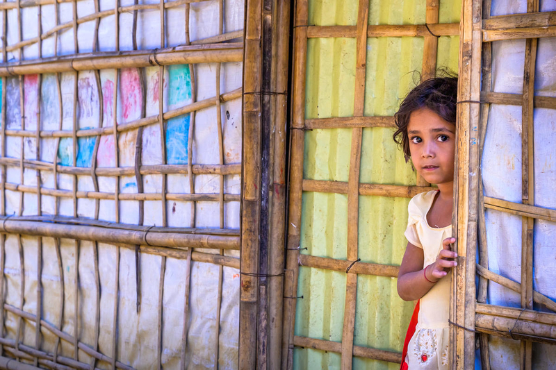 Little girl in Bangladesh