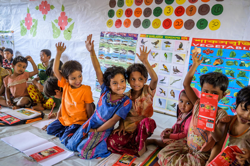 Refugee education in Cox's bazaar, Bangladesh