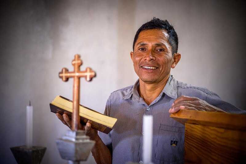 Faith motivates Francisco's work as a lay leader at his church.